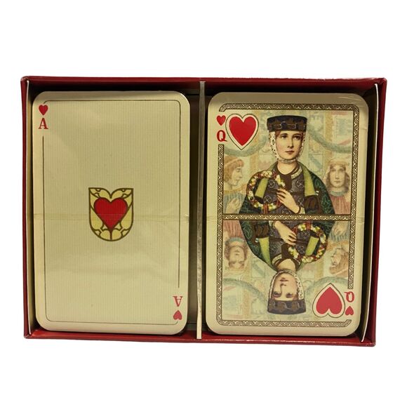 Vintage Dondorf Centennial Bridge Canasta Playing Cards - 1933 Commemorative Ed - Picture 3 of 5